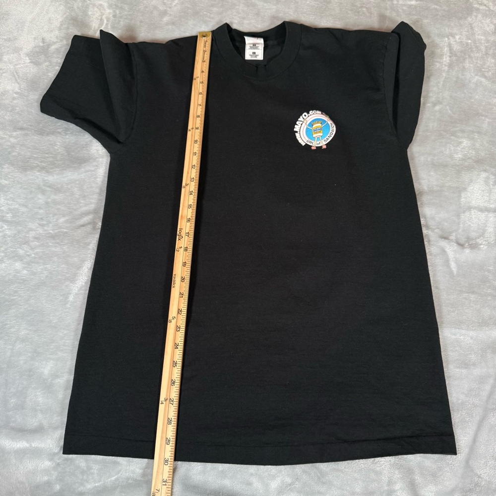 Vintage Planet Sandwich Mayonnaise Promo T Shirt Mens L Slim Fit Single Stitch - Picture 7 of 8